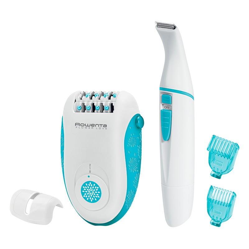 Epilateur electrique Rowenta Flower Love Ep2851f1 - Bon état sur Electro Depot